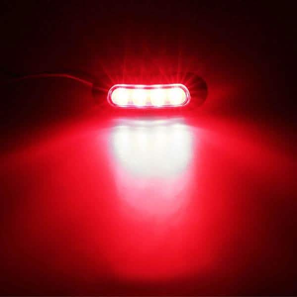 Lot de 4 : Feux de Gabarit Latéraux 4 LED 12V-24V