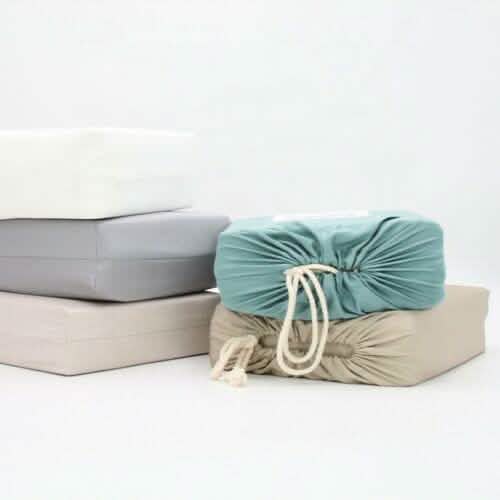 4 pièces : Parure de draps en viscose de bambou 300 fils Bibb Home