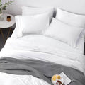 4 pièces : Parure de draps en viscose de bambou 300 fils Bibb Home