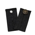 Lot de 4: Rallonge de ceinture boutonnée pour jeans à taille élastique