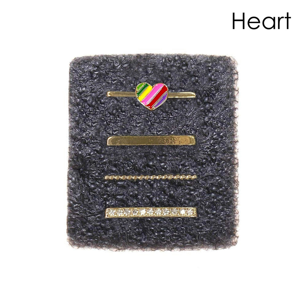 Lot de 4 breloques décoratives pour bracelet Apple