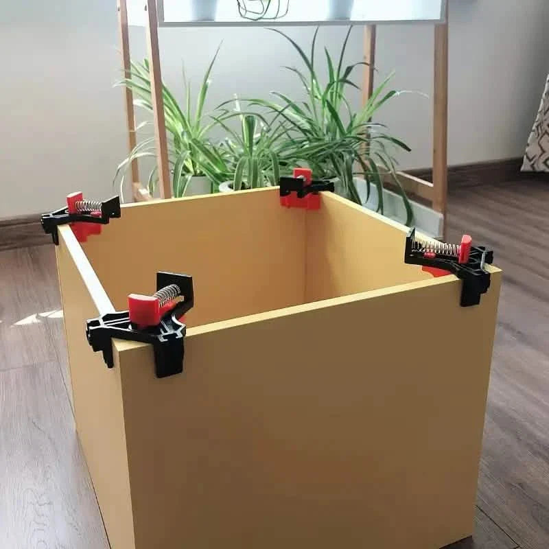 Lot de 4: Serre-joints d'angle de précision à 90 degrés pour le travail du bois