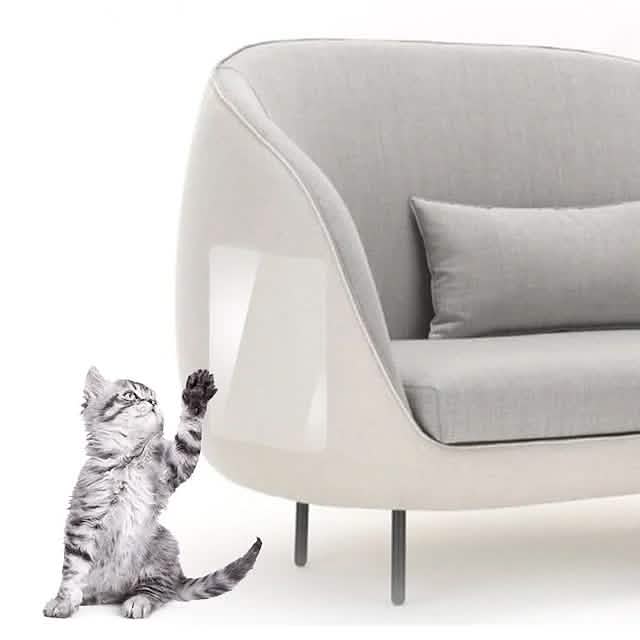 Lot de 4 : Grattoir à chat pour canapé