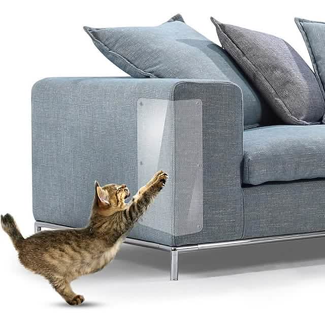 Lot de 4 : Grattoir à chat pour canapé