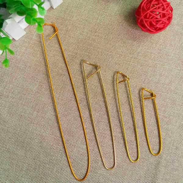 4 pièces : Arrête-mailles en aluminium, aiguilles à tricoter, crochets