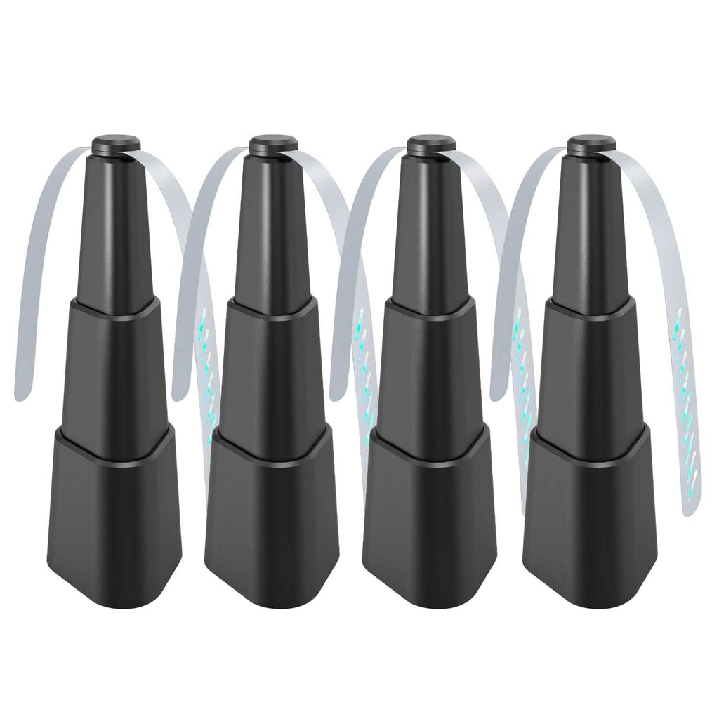 Lot de 4: Ventilateurs anti-mouches portables sur table, à piles, repousse-insectes