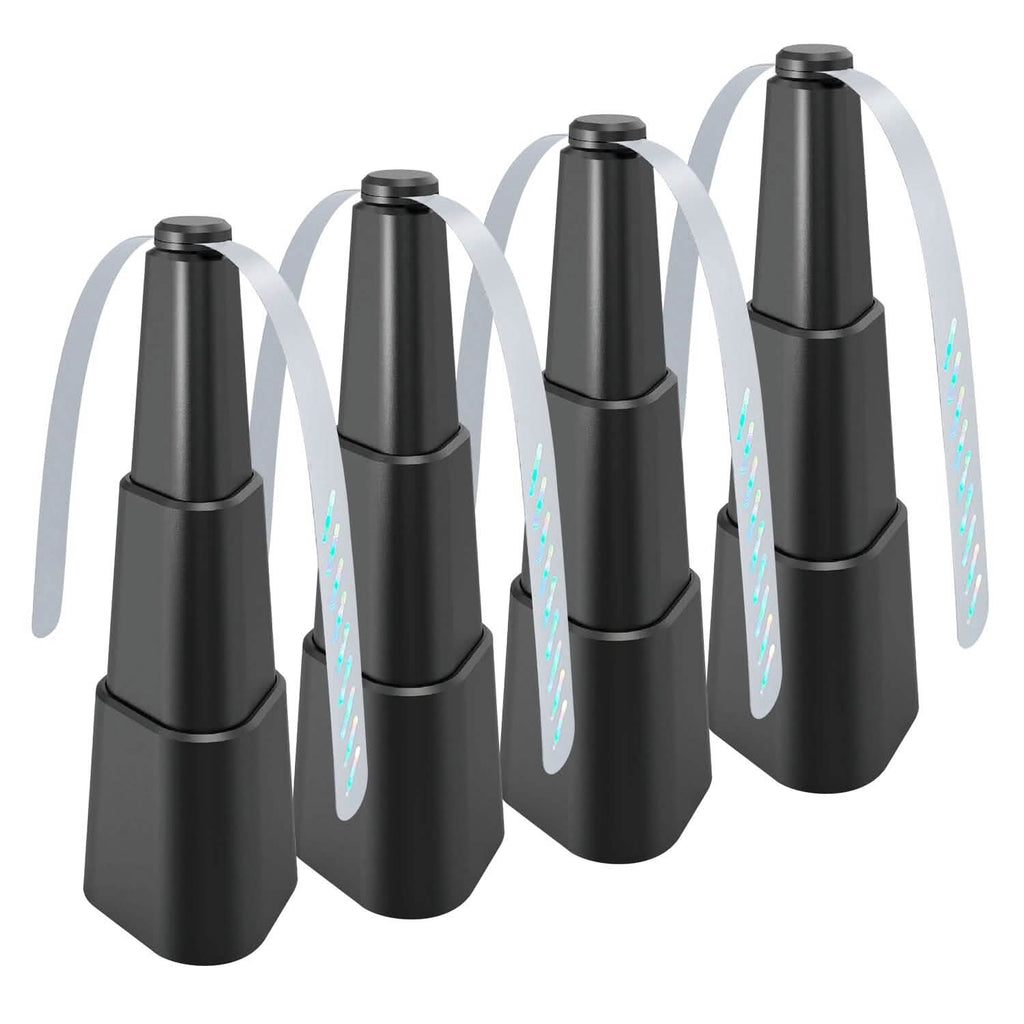 Lot de 4: Ventilateurs anti-mouches portables sur table, à piles, repousse-insectes