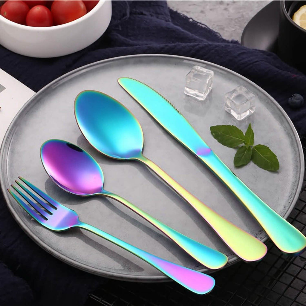 Lot de 4 pièces : Couverts de cuisine en acier inoxydable