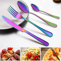 Lot de 4 pièces : Couverts de cuisine en acier inoxydable