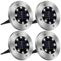Lot de 4: Lampe solaire à planter
