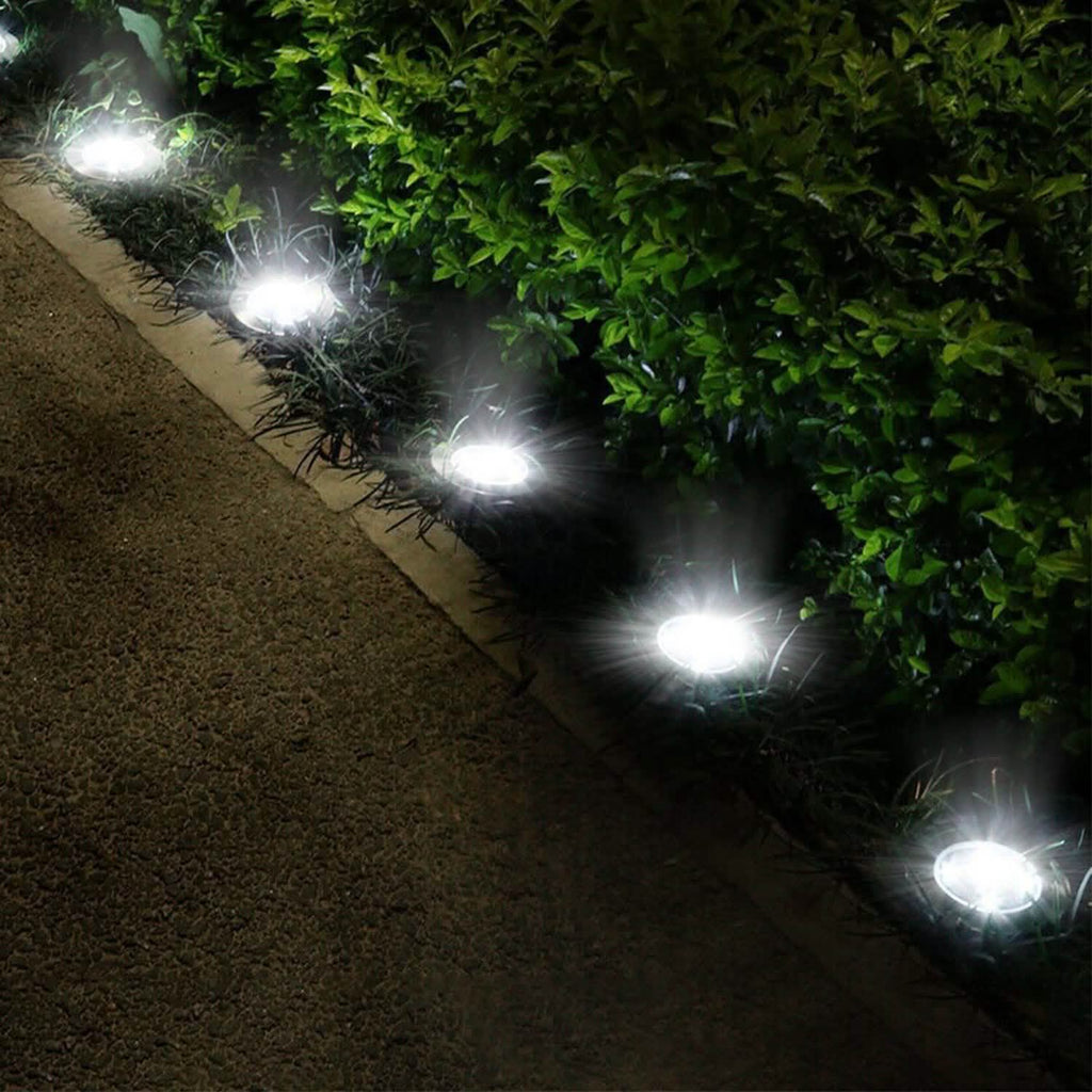 Lot de 4: Lampe solaire à planter