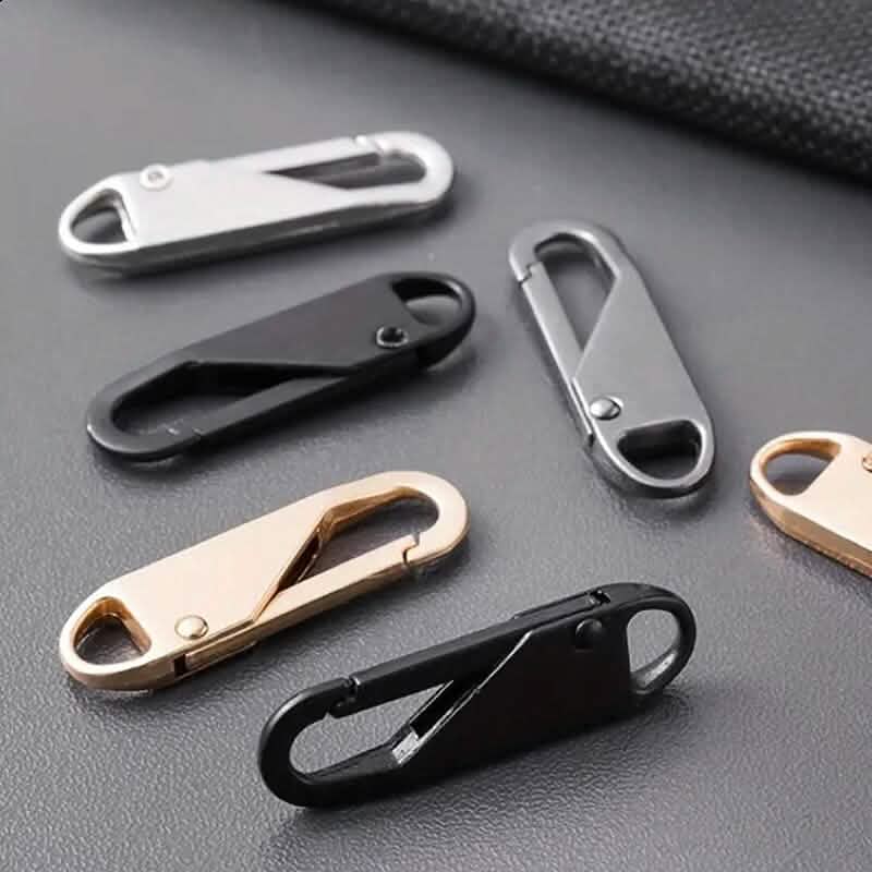 Lot de 4: Remplacements de tirettes de fermeture éclair
