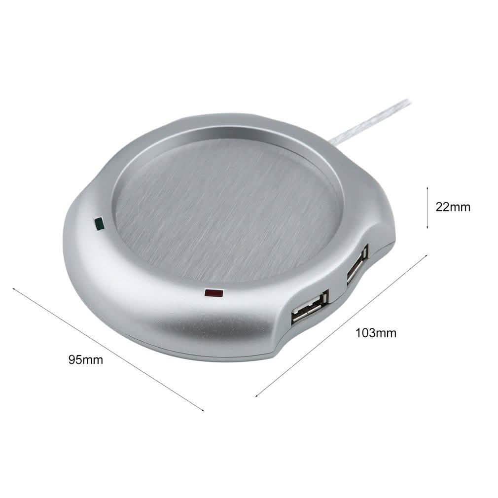 Chauffe-Tasse et Hub USB 4 Ports