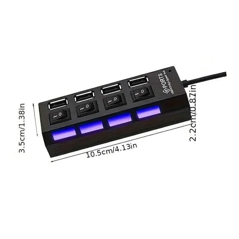 Concentrateur universel à 4 ports USB
