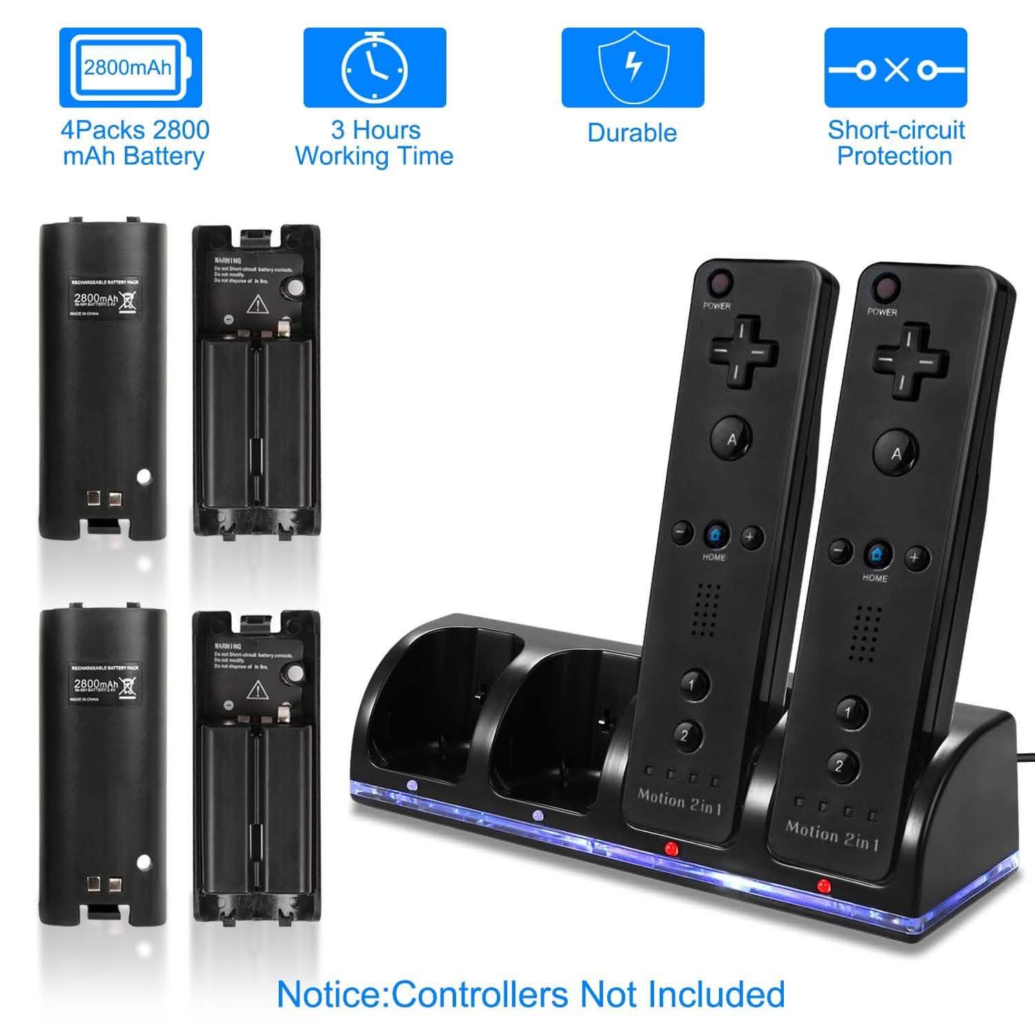 Station de charge pour 4 télécommandes