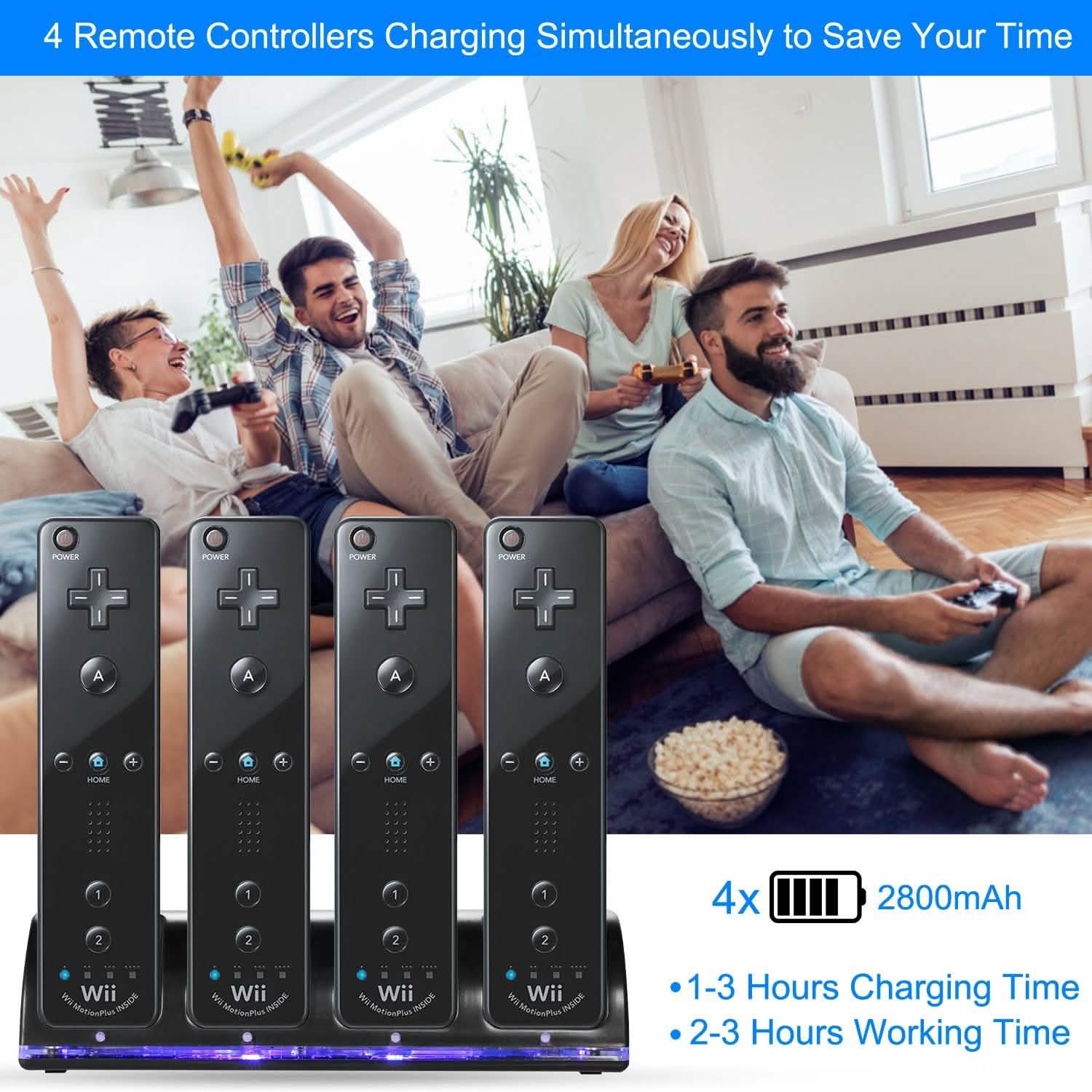 Station de charge pour 4 télécommandes