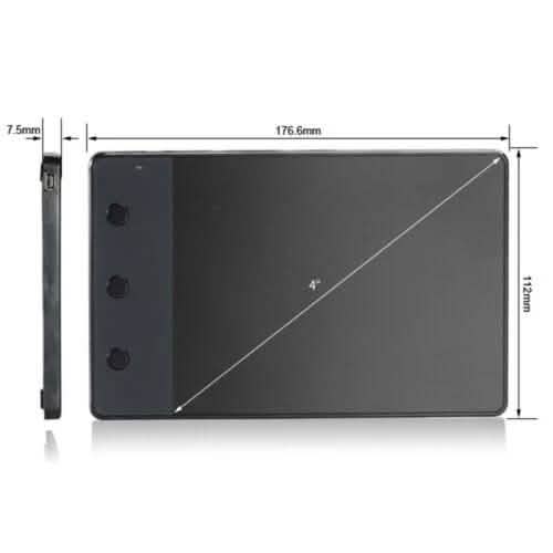 Tablette graphique USB anti-interférence 4 x 2.23"