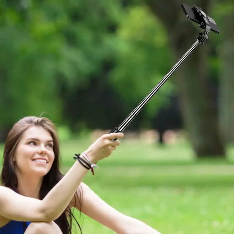 Trépied perche à selfie extensible pour téléphone portable 40"