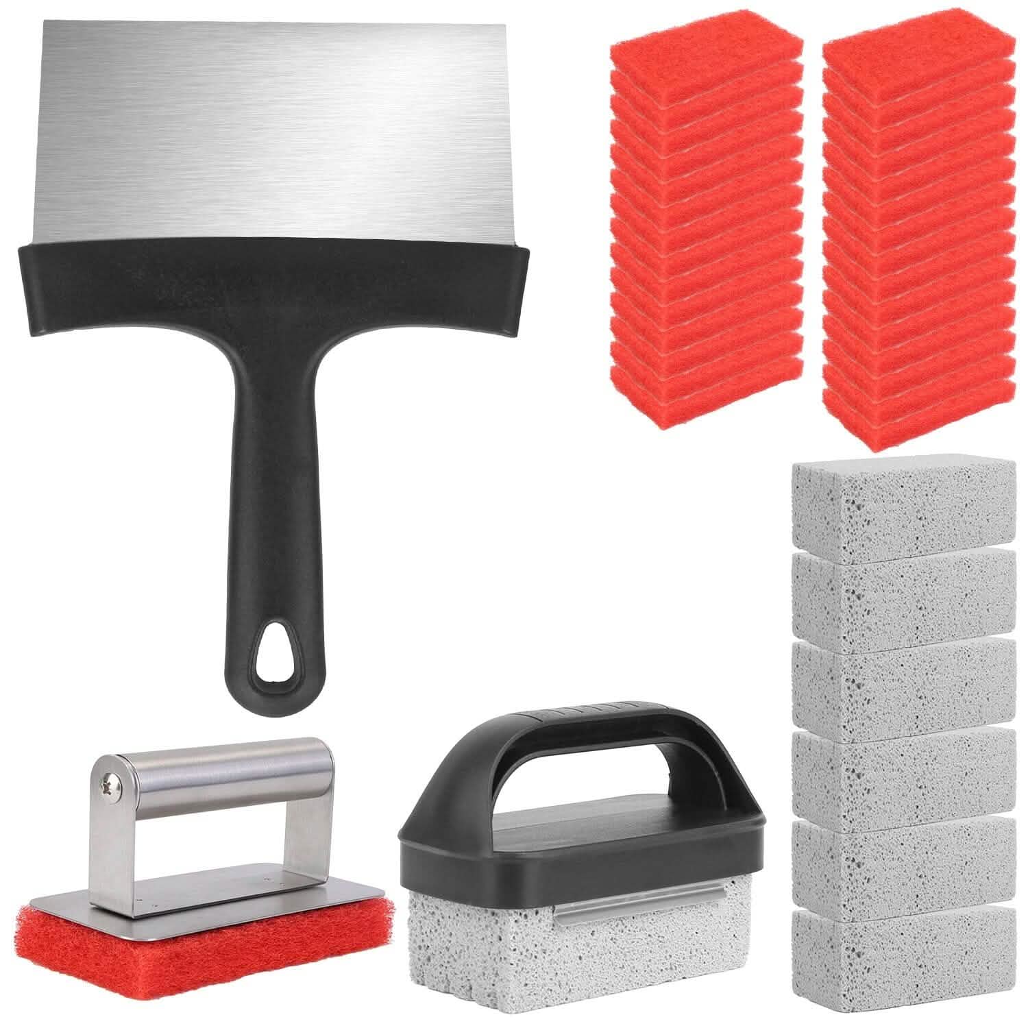 40 pièces : Kit de nettoyage pour plancha Blackstone
