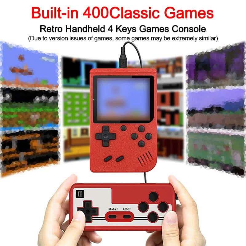 Console de jeu vidéo portable 400-en-1