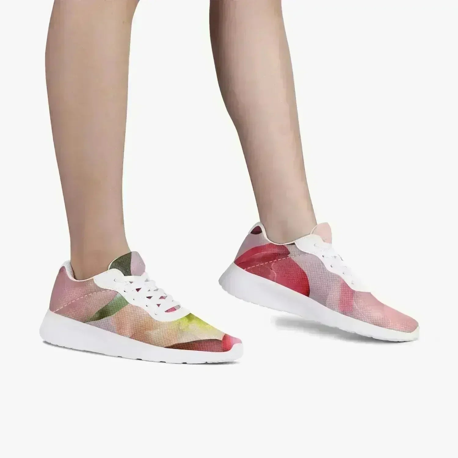 Chaussures de course en maille à imprimé floral Jacki Easlick