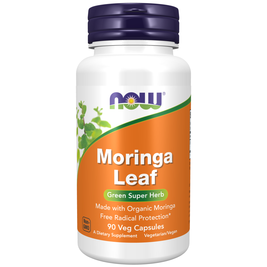 Now Feuille de moringa 90 végécaps.