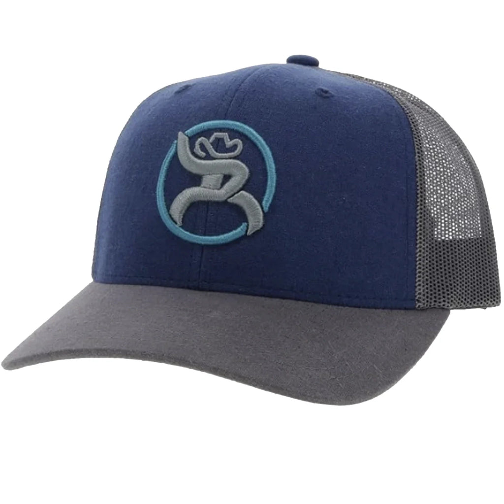 Casquette Trucker HOOey Roughy Strap (Bleu/Gris)