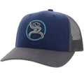 Casquette Trucker HOOey Roughy Strap (Bleu/Gris)