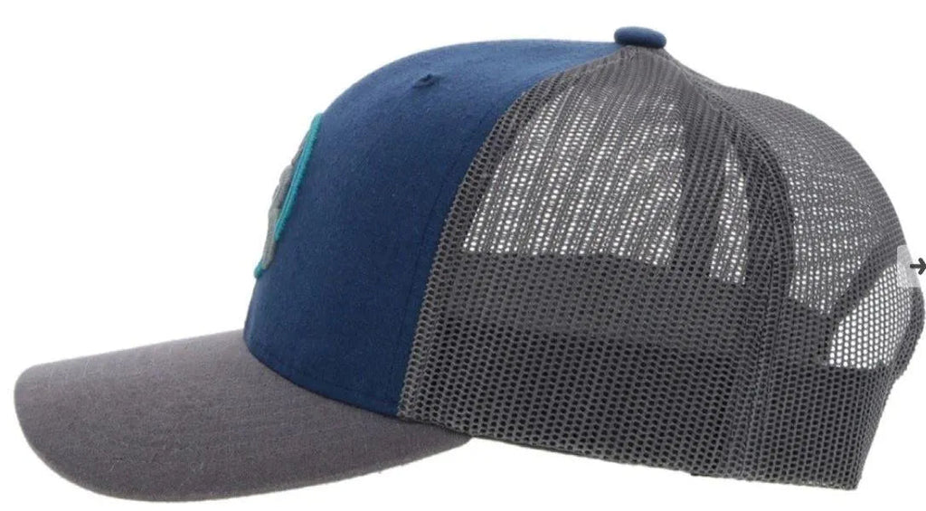 Casquette Trucker HOOey Roughy Strap (Bleu/Gris)
