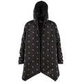 Sweat à capuche cape Flamingo Classique Noir