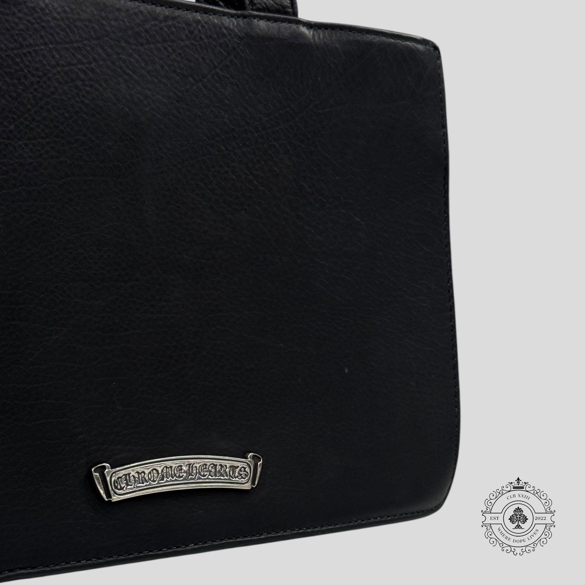 Sac cabas en cuir orné Chrome Hearts Mini Dagger