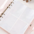 40/80 pochettes PVC porte-cartes pages d'album photo pochettes de rangement pour cartes porte-photo transparent pages d'album de 3/5 pouces pour scrapbooking, cadeau d'anniversaire pour couple