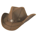 Bullhide Shiloh - Chapeau de cowboy en cuir