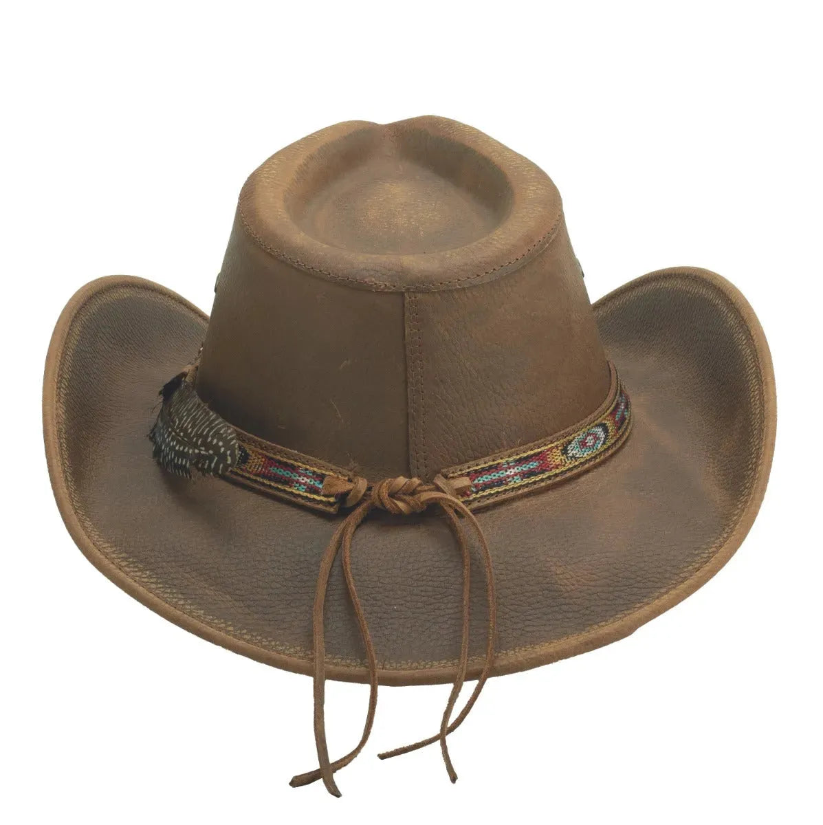 Bullhide Roswell - Chapeau Outback en cuir