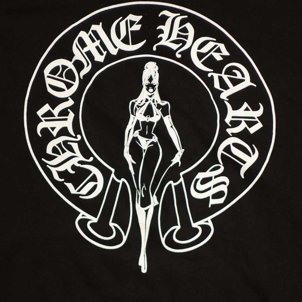 CHROME HEARTS DEADLY DOLL SWEAT À CAPUCHE - NOIR