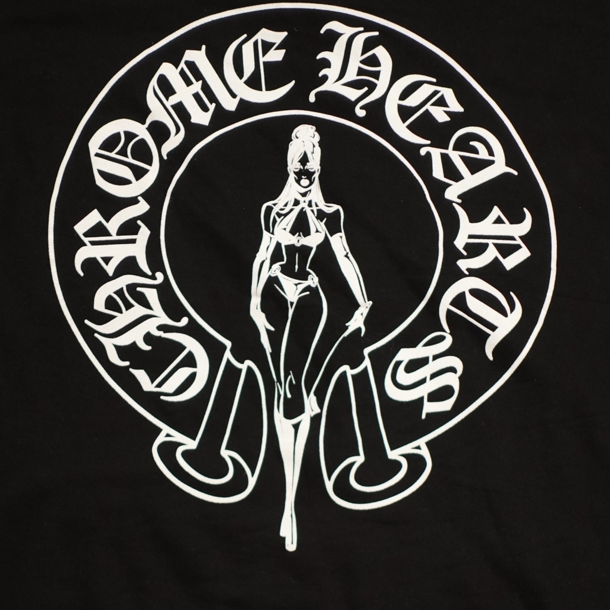 CHROME HEARTS DEADLY DOLL SWEAT À CAPUCHE - NOIR