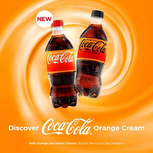 Coca-Cola Orange Crème 20oz