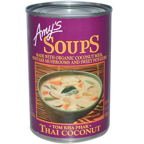 Soupe biologique thaïlandaise à la noix de coco Amy's
