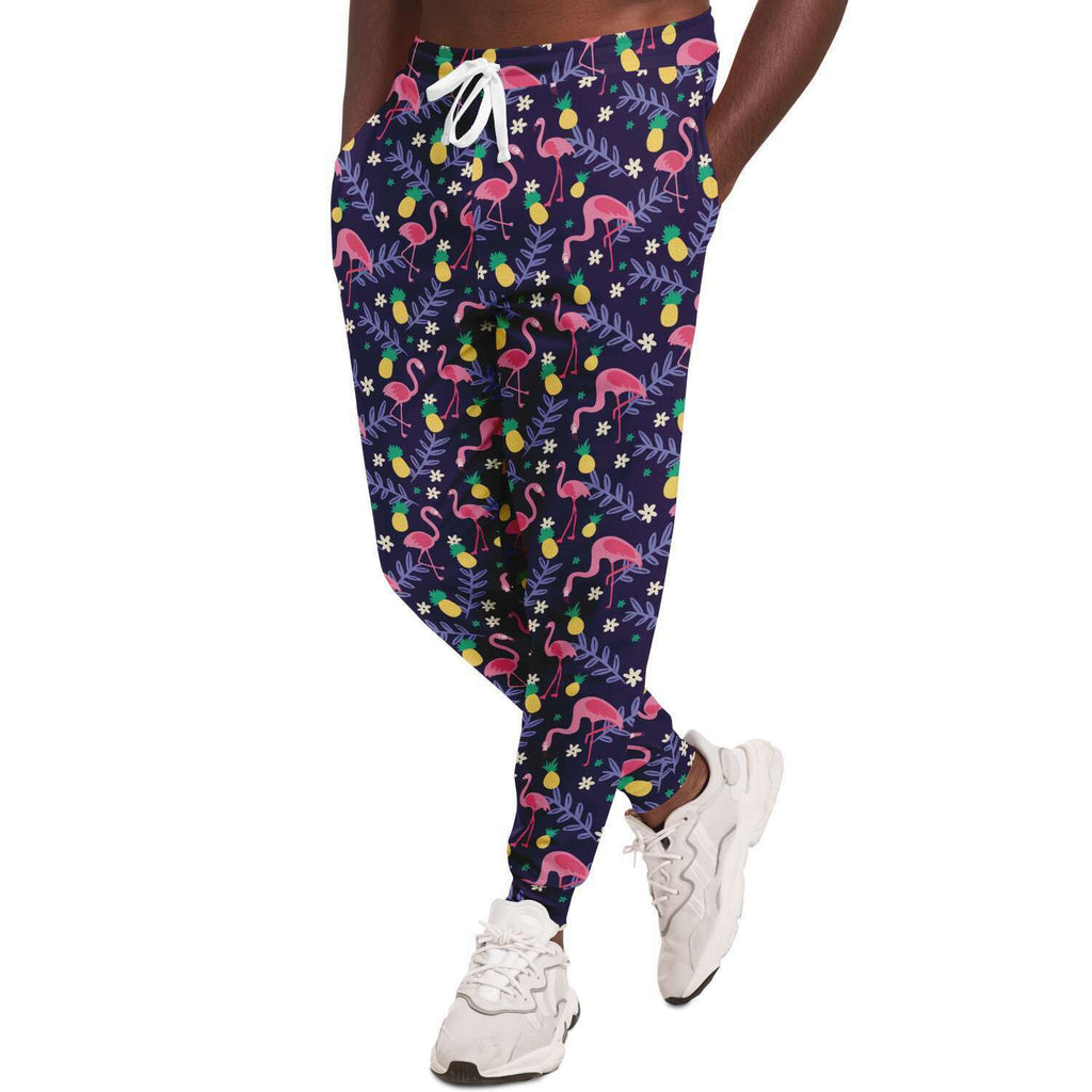 Pantalon de jogging Flamant ananas