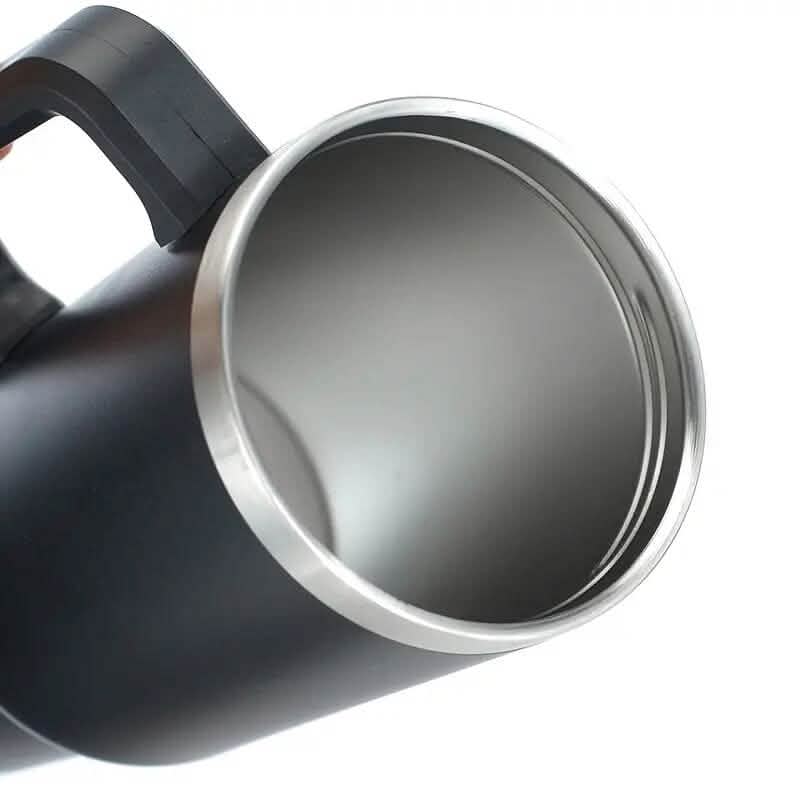 Gobelet isotherme réutilisable de 1,2 litre (40 oz) avec double paroi et poignée