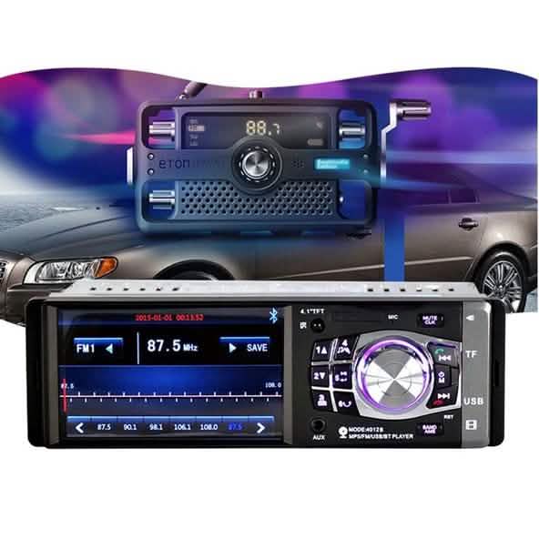 Lecteur MP5 de voiture Bluetooth 4,1"