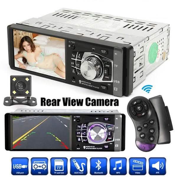 Lecteur MP5 de voiture Bluetooth 4,1"