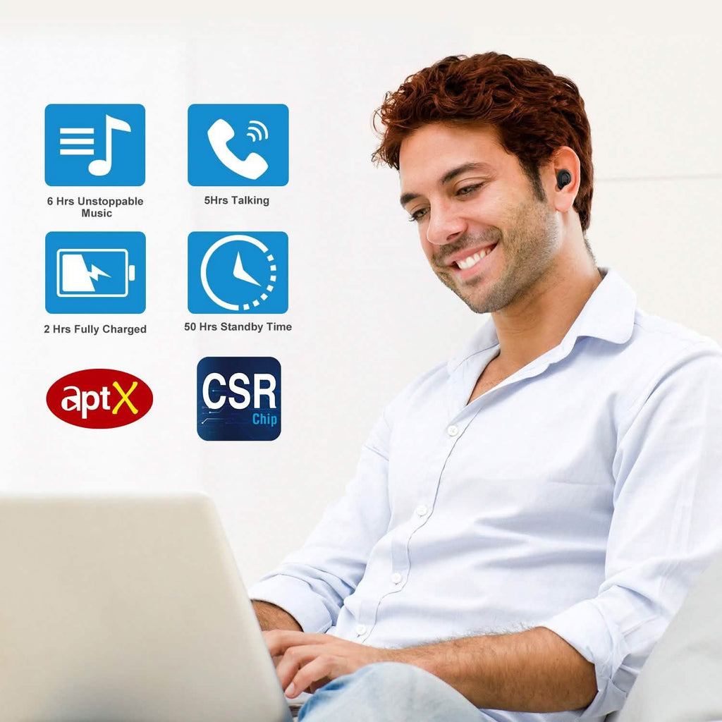 4.1 Écouteurs magnétiques à recharge individuelle