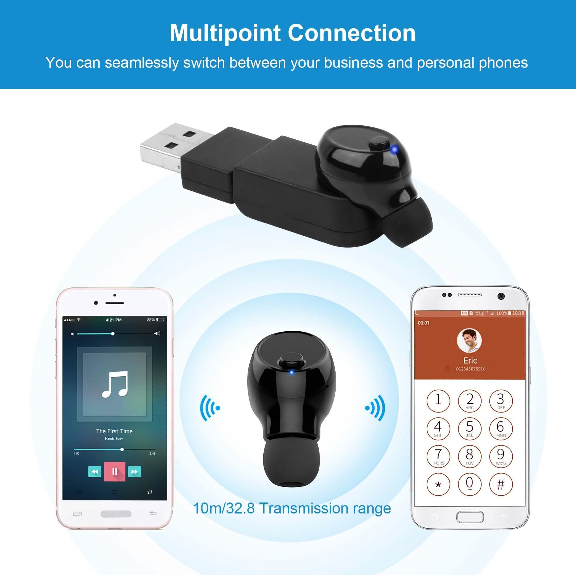 4.1 Écouteurs magnétiques à recharge individuelle