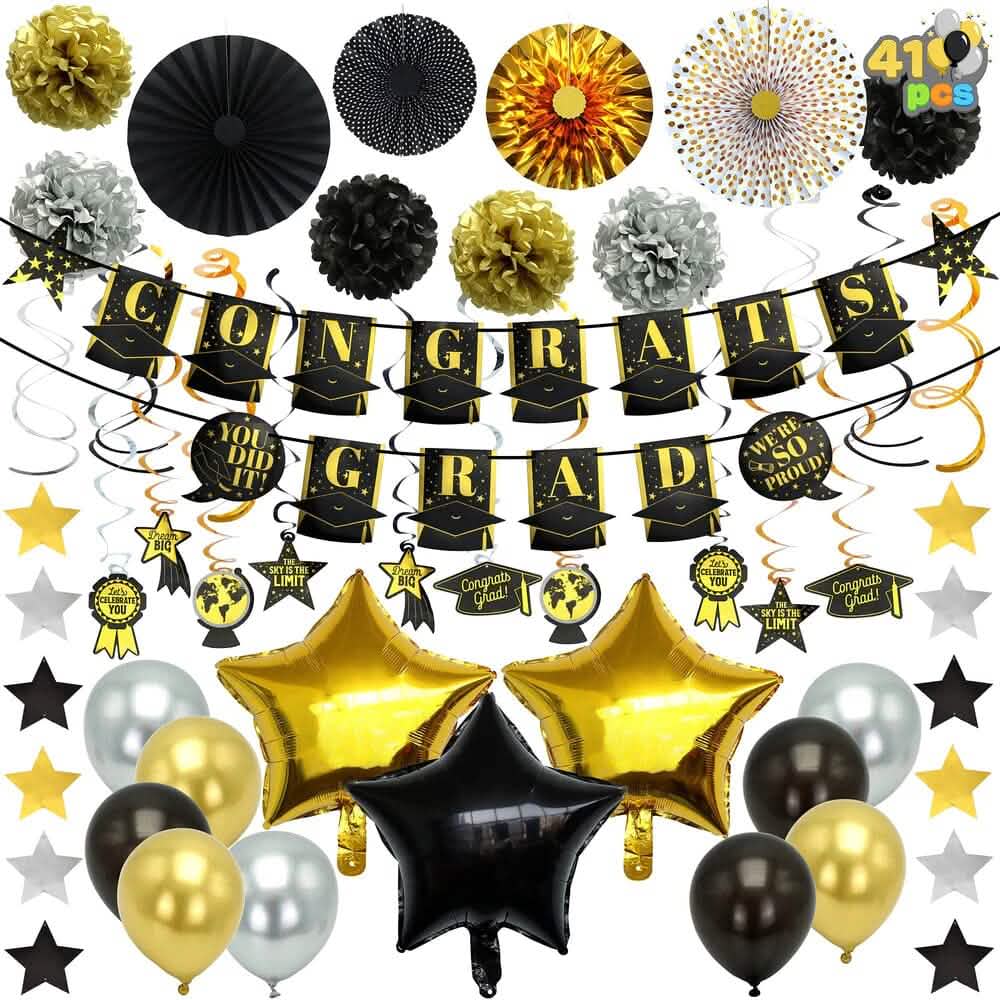 Kit de décoration de fête 41 pièces avec ballons