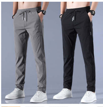 Pantalons de jogging droits pour homme – Légers, décontractés, confort coréen