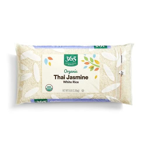 Riz Jasmin Bio Whole Foods Market, 5 livres, 80 onces