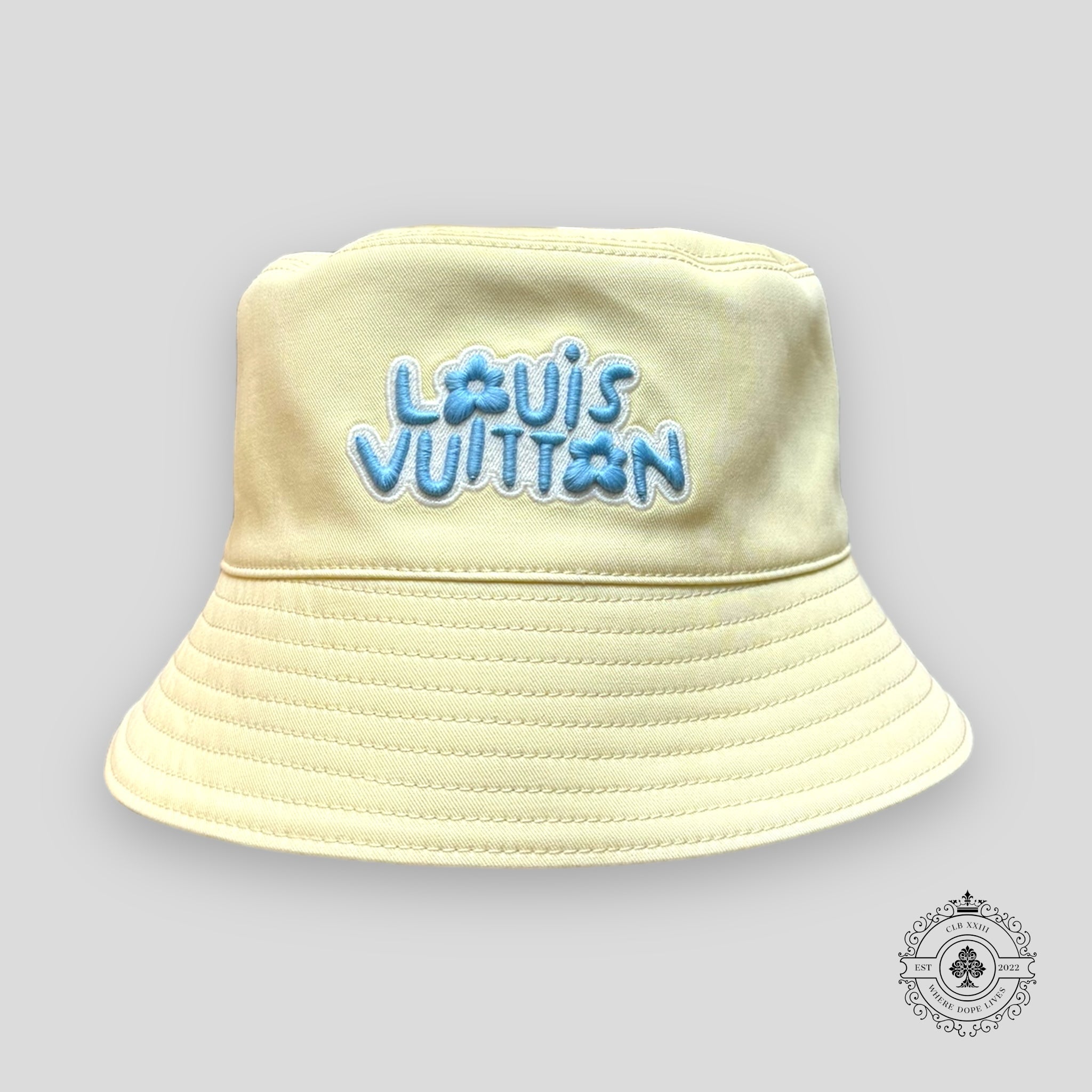 Bob réversible Louis Vuitton Monogram Craggy beige