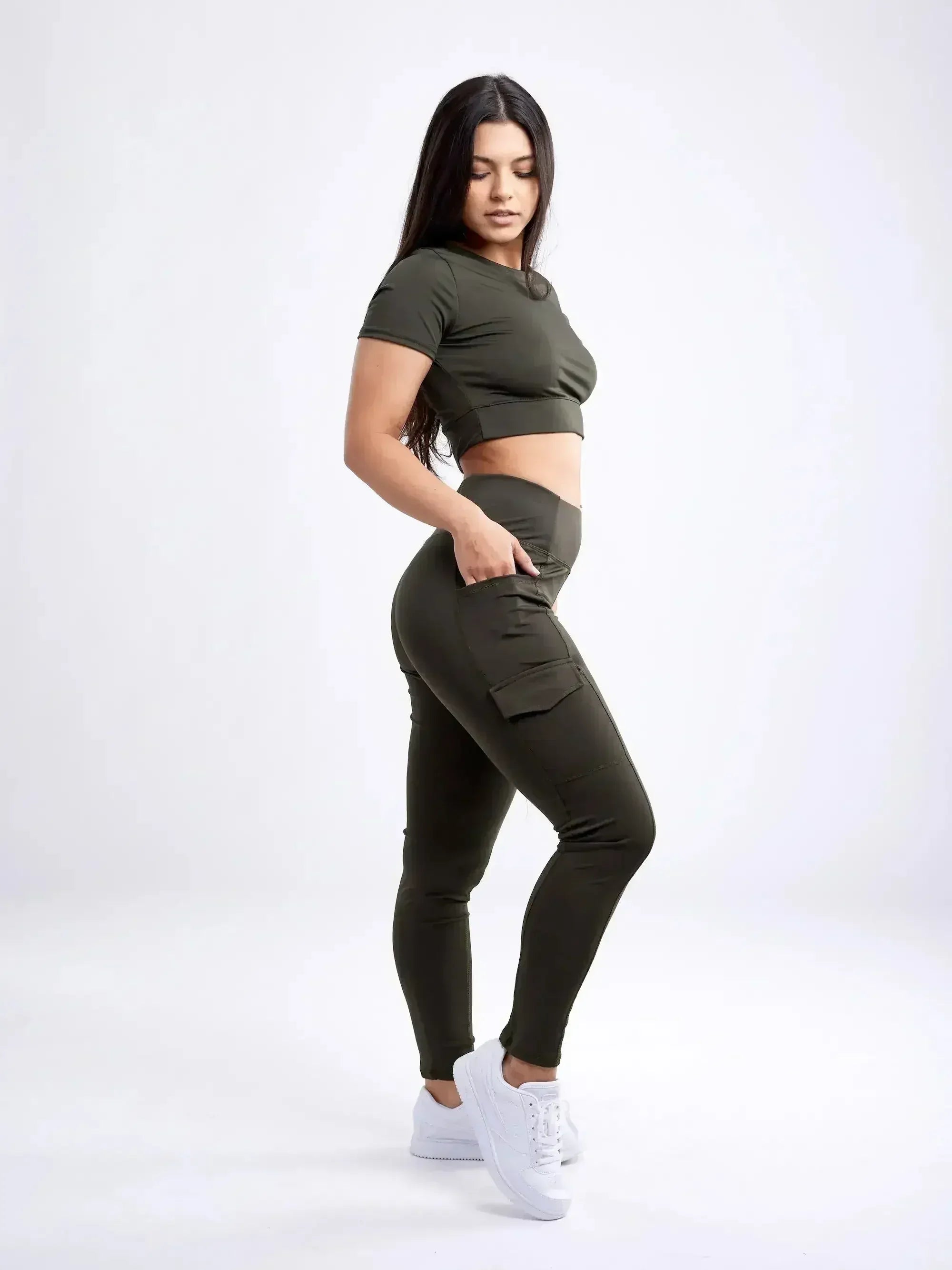 Haut court léger à manches courtes pour femme – Sport et quotidien