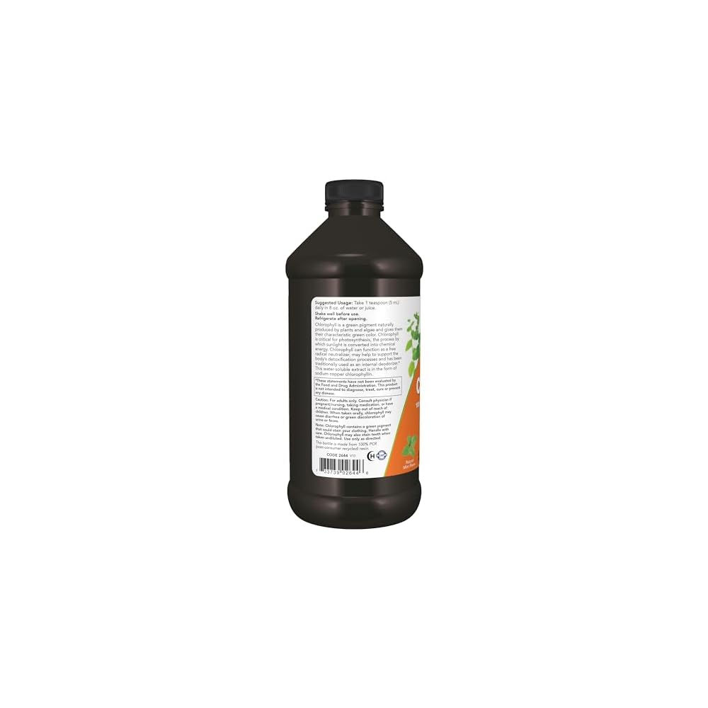 Now Foods Chlorophylle Liquide 473 ml - 2644 - Lot de 2